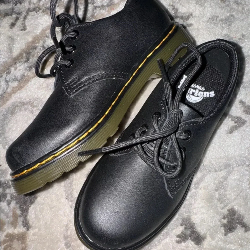 DR. Martens Kid’s 1461 SMOOTH LEATHER OXFORD SHOES Black Size 11